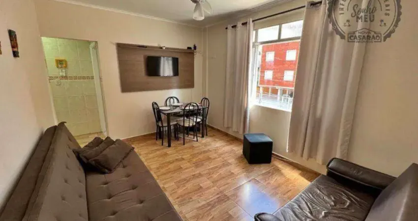 Apartamento com 1 quarto à venda na Rua Joaquim Teixeira de Carvalho, Canto do Forte, Praia Grande