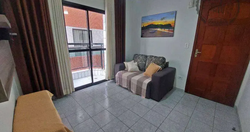 Apartamento com 1 quarto para alugar na Rua Leblon, Guilhermina, Praia Grande