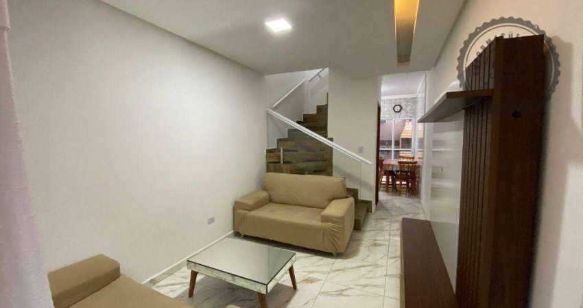 Casa em condomínio fechado com 2 quartos à venda na Rua José de Alencar, Cidade Ocian, Praia Grande