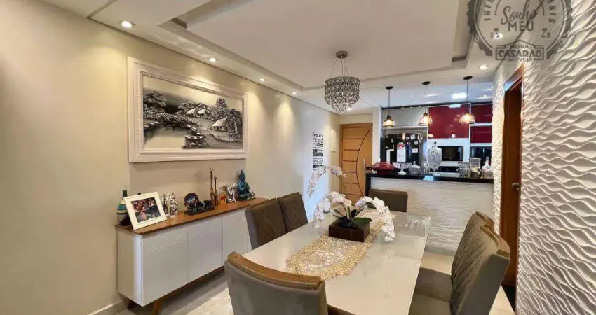 Apartamento com 3 quartos para alugar na Avenida Marechal Hermes, Canto do Forte, Praia Grande
