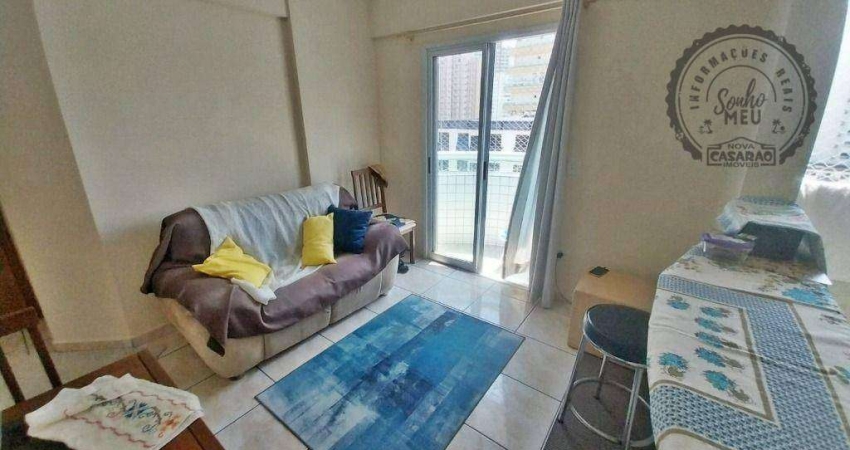 Apartamento com 1 quarto para alugar na Rua Campinas, Boqueirão, Praia Grande
