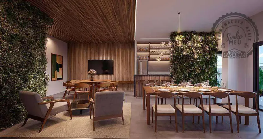 Apartamento com 3 quartos à venda na Rua Perequê, Guilhermina, Praia Grande
