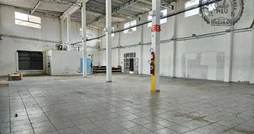 Barracão / Galpão / Depósito para alugar na Avenida Presidente Kennedy, Vila Caiçara, Praia Grande