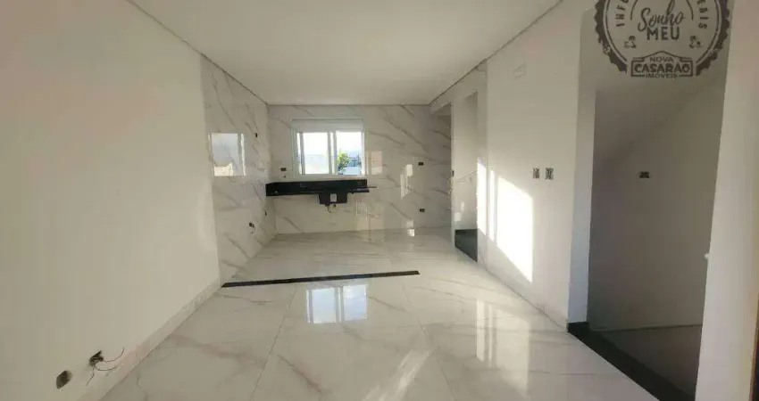 Casa em condomínio fechado com 2 quartos à venda na Rua Nicarágua, Guilhermina, Praia Grande