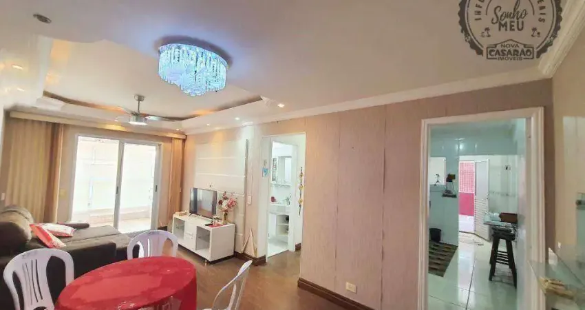 Apartamento Garden com 2 dormitórios à venda, 106 m² por R$ 499.000,00 - Canto do Forte - Praia Grande/SP