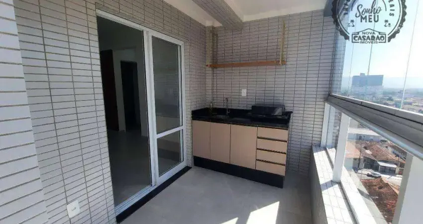 Apartamento com 2 quartos para alugar na Rua Canadá, Guilhermina, Praia Grande