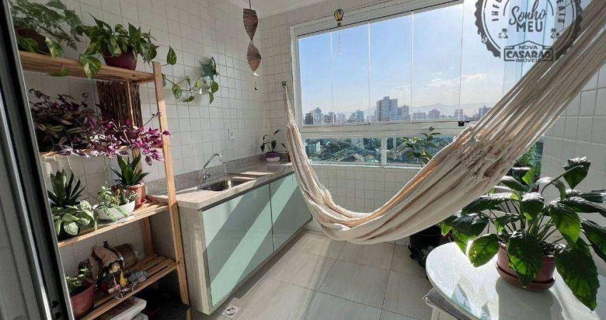 Apartamento com 2 quartos à venda na Avenida Almirante Barroso, Canto do Forte, Praia Grande