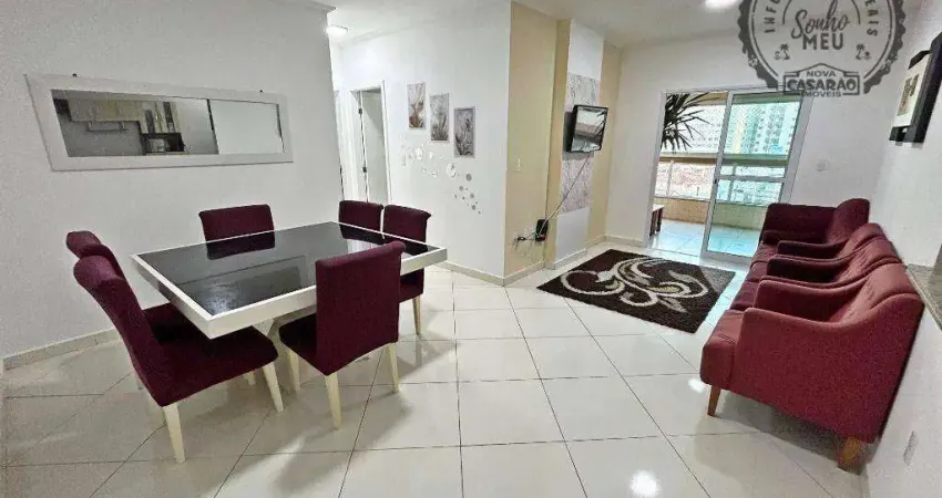 Apartamento com 2 quartos para alugar na Rua Gonçalves Dias, Cidade Ocian, Praia Grande