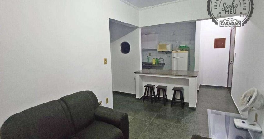 Apartamento com 1 quarto para alugar na Rua Embaré, Guilhermina, Praia Grande