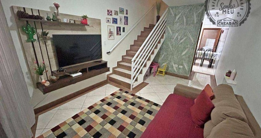 Casa com 2 quartos para alugar na Rua Onça-Pintada, Jardim Imperador, Praia Grande