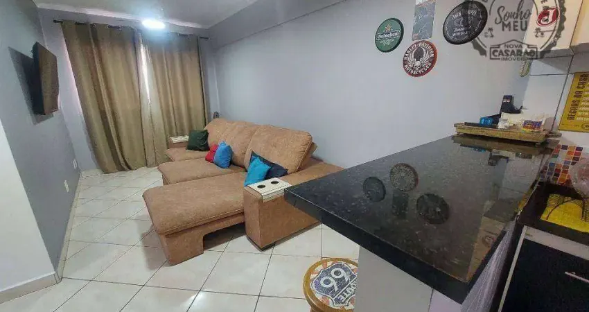 Apartamento com 1 quarto à venda na Rua Jaú, Canto do Forte, Praia Grande