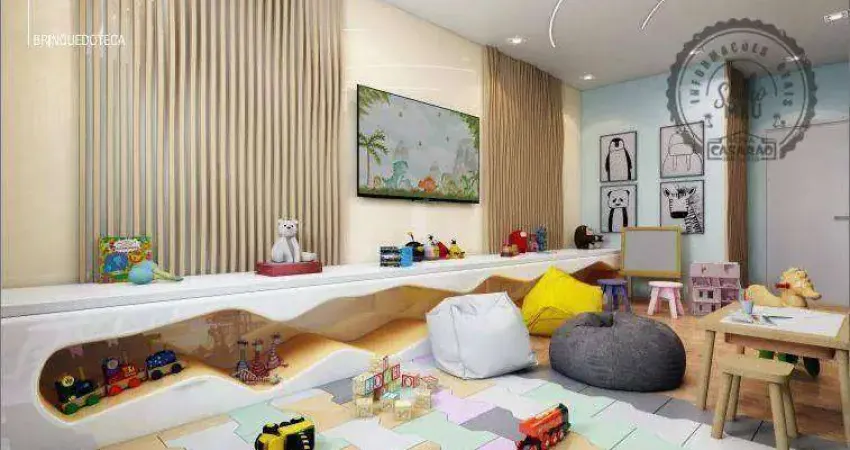 Apartamento com 2 quartos à venda na Rua Copacabana, Guilhermina, Praia Grande