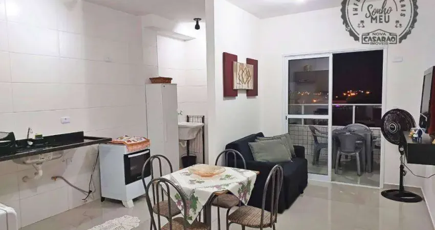 Apartamento com 1 quarto à venda na Rua Vinte e Seis de Janeiro, Vila Mirim, Praia Grande
