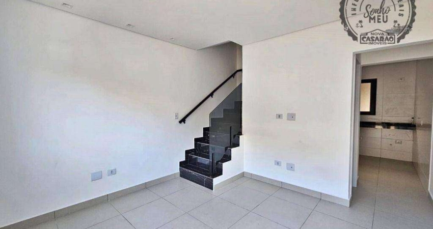 Casa em condomínio fechado com 2 quartos para alugar na Rua Vinte e Seis de Janeiro, Vila Mirim, Praia Grande