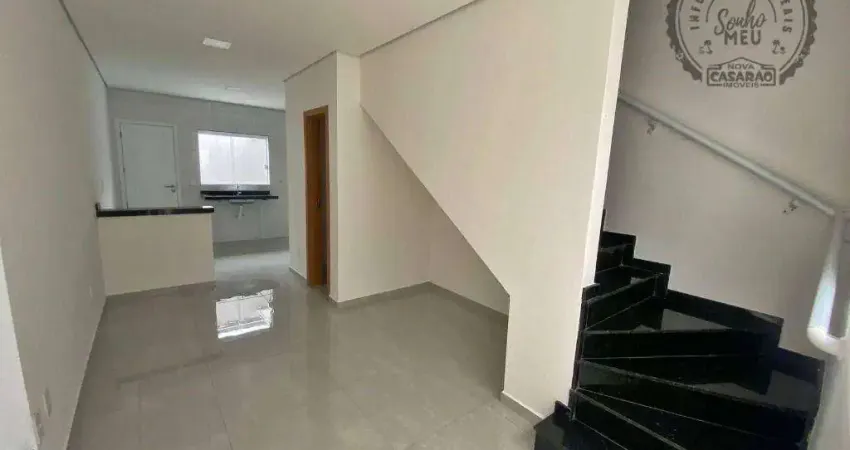 Casa em condomínio fechado com 2 quartos à venda na Rua Nancyr Feliciano de Oliveira, Tupi, Praia Grande