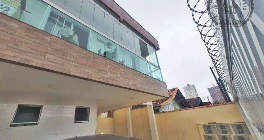 Casa em condomínio fechado com 3 quartos para alugar na Avenida Anita Barrella, Balneário Maracanã, Praia Grande
