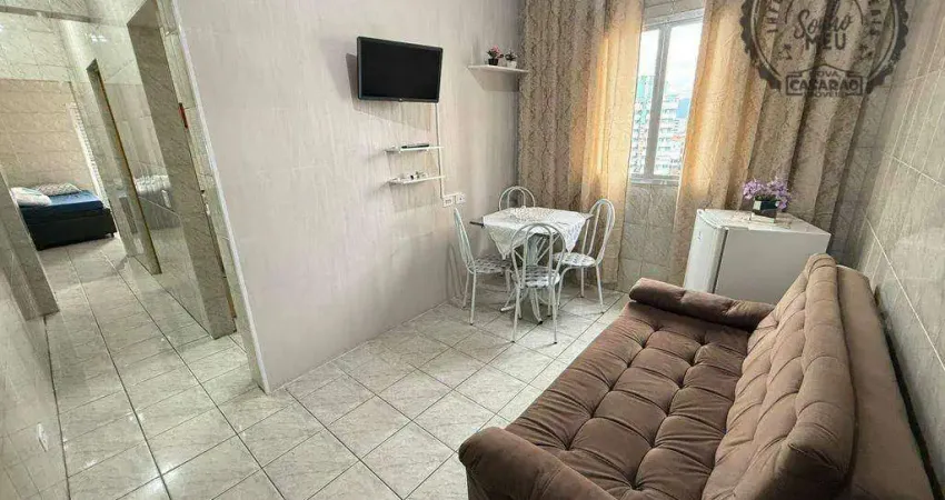Apartamento com 1 quarto à venda na Rua Jaú, Boqueirão, Praia Grande