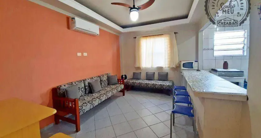 Apartamento com 1 quarto à venda na Avenida Paris - de 1 ao fim - lado ímpar, Boqueirão, Praia Grande