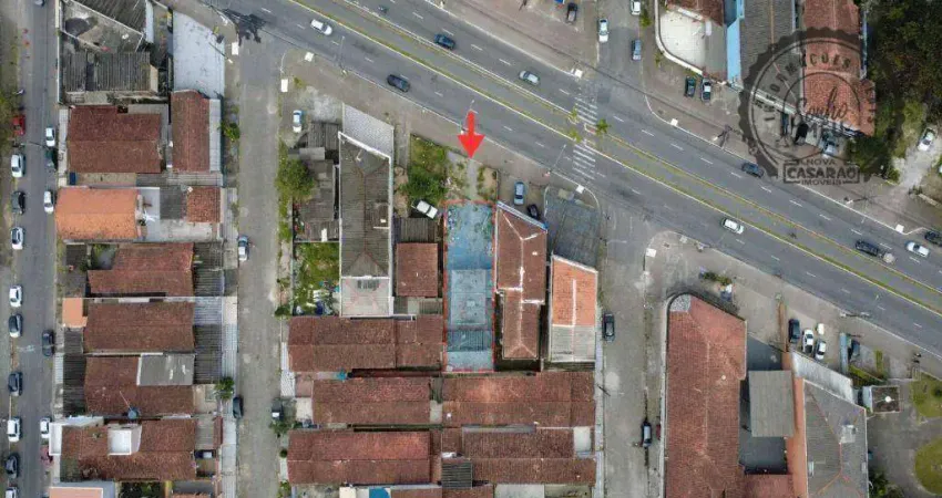 Terreno à venda na Avenida Presidente Kennedy, Balneário Maracanã, Praia Grande