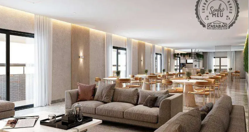 Apartamento com 2 quartos à venda na Rua Balneário Camburiu, Aviação, Praia Grande