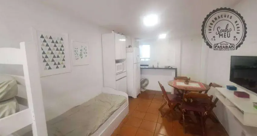 Kitnet à venda, 28 m² por r$ 180.000,00 - aviação - praia grande/sp