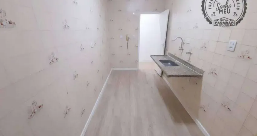 Apartamento com 1 dormitório à venda, 48 m² por r$ 220.000,00 - caiçara - praia grande/sp