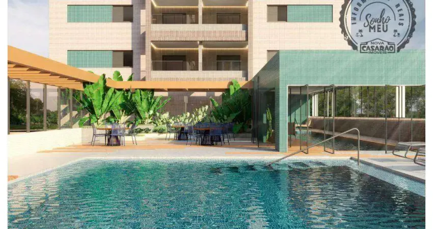 Apartamento com 2 quartos à venda na Avenida Costa Machado, Canto do Forte, Praia Grande