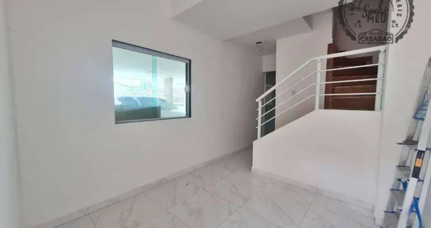 Casa em condomínio fechado com 2 quartos à venda na Rua Santa Rita de Cássia, Vila Caiçara, Praia Grande