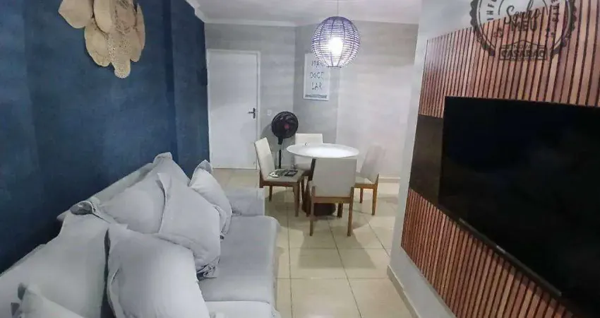 Apartamento com 1 dormitório à venda, 47 m² por r$ 395.000,00 - canto do forte - praia grande/sp