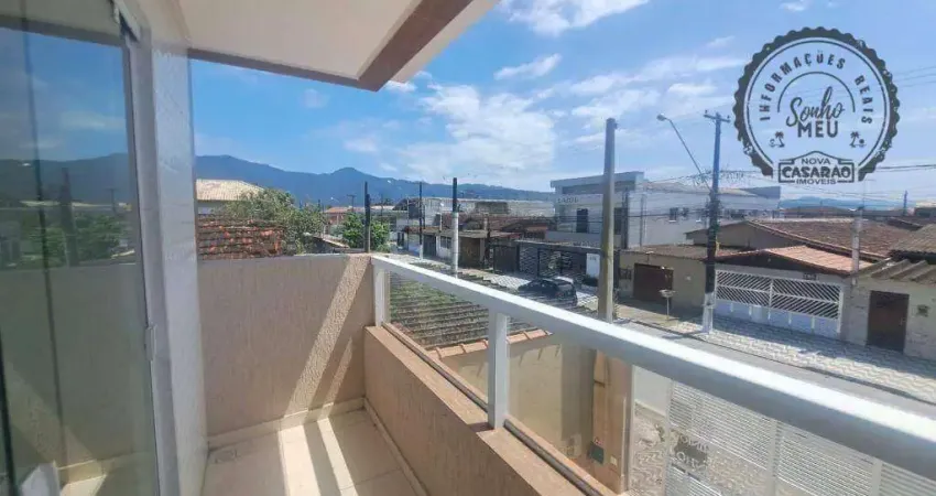 Casa com 2 dormitórios à venda, 79 m² por r$ 394.000,00 - jardim melvi - praia grande/sp