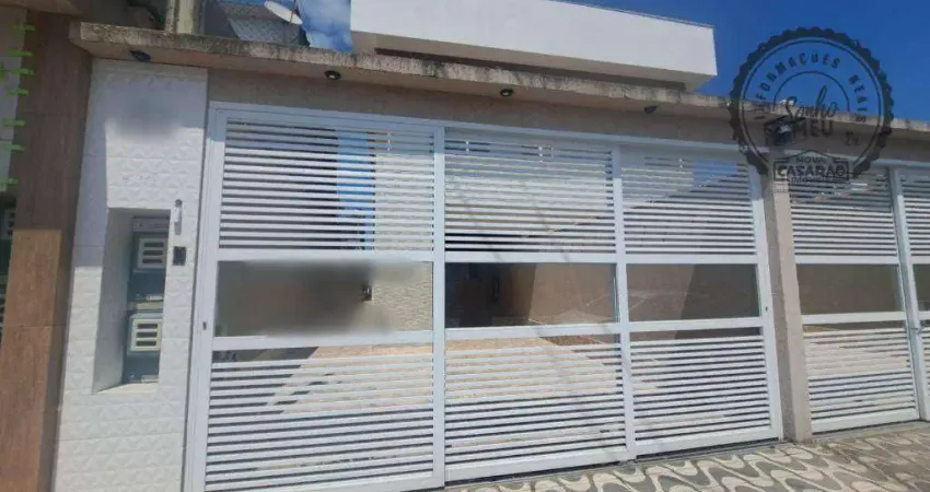 Casa com 2 dormitórios à venda, 79 m² por r$ 375.000,00 - jardim melvi - praia grande/sp