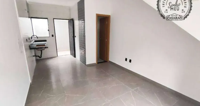 Casa em condomínio fechado com 2 quartos à venda na Rua Vinte e Seis de Janeiro, Vila Mirim, Praia Grande