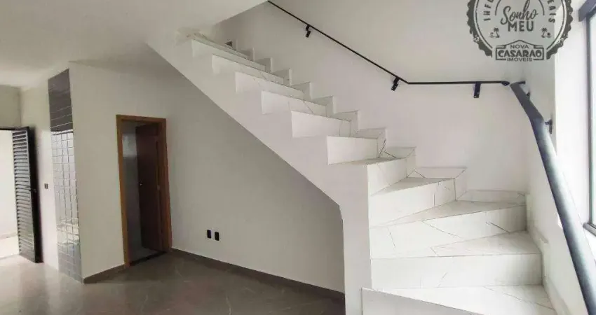 Casa em condomínio fechado com 2 quartos à venda na Rua Vinte e Seis de Janeiro, Vila Mirim, Praia Grande