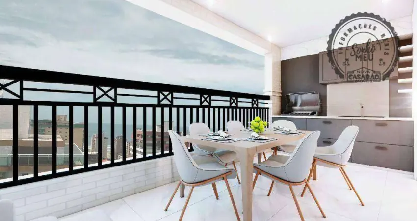 Apartamento com 3 quartos à venda na Rua Copacabana, Guilhermina, Praia Grande