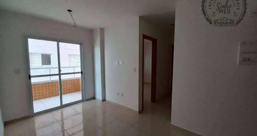 Apartamento com 2 dormitórios à venda, 57 m² por r$ 450.000,00 - boqueirão - praia grande/sp