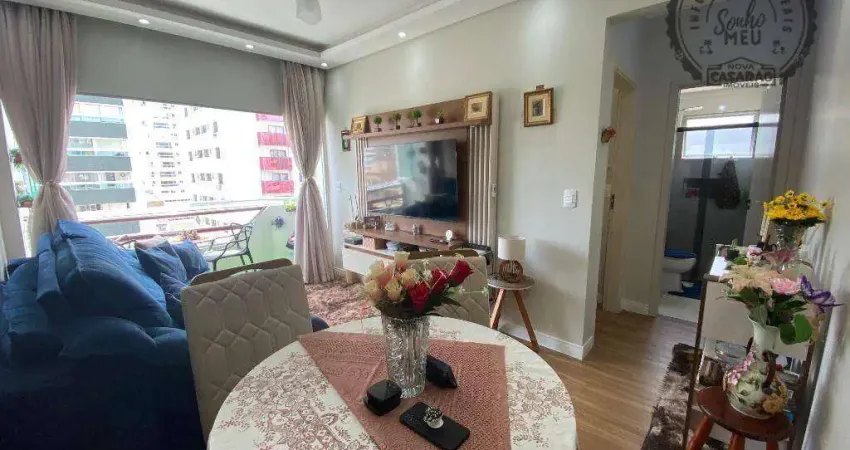 Apartamento com 1 quarto à venda na Rua Rui Barbosa, Canto do Forte, Praia Grande