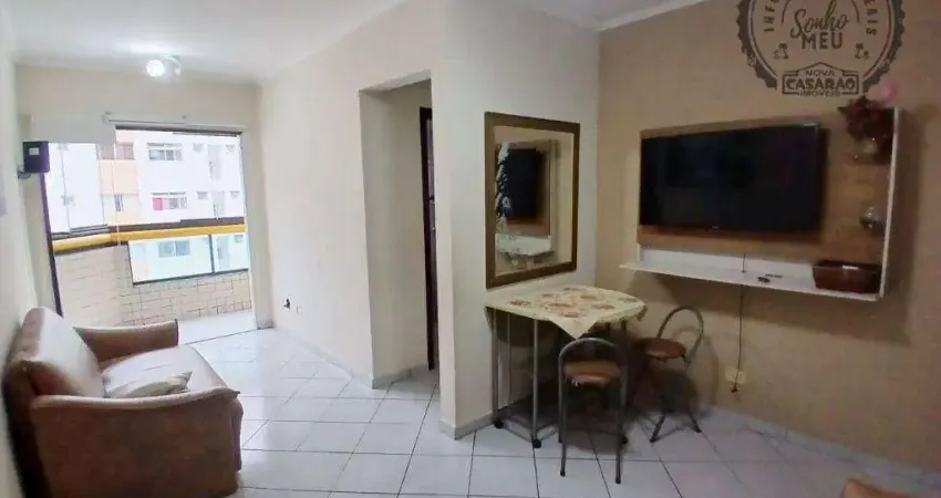 Apartamento com 1 dormitório à venda, 55 m² por r$ 282.000,00 - tupi - praia grande/sp