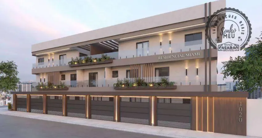 Casa em condomínio fechado com 2 quartos à venda na Rua Marcílio Dias, Canto do Forte, Praia Grande