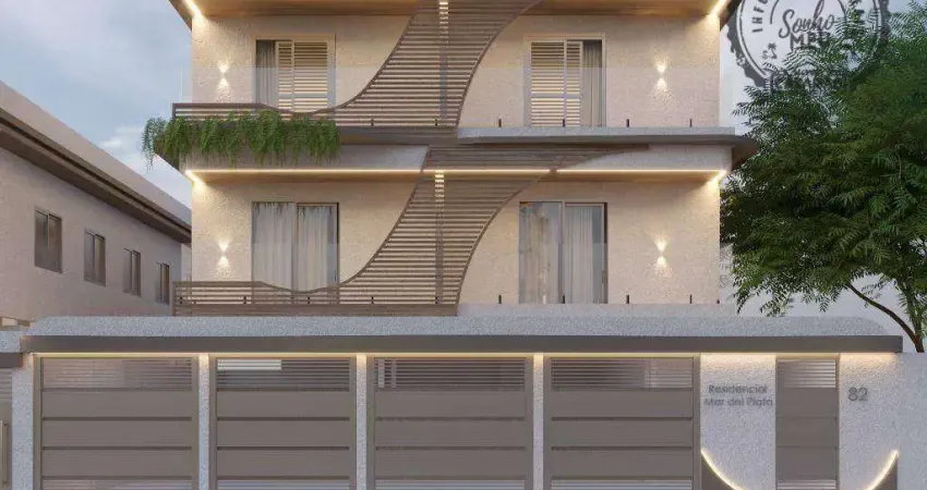 Casa em condomínio fechado com 2 quartos à venda na Avenida Senador Azevedo Júnior, Jardim Alice, Praia Grande