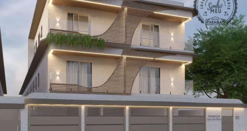 Casa em condomínio fechado com 2 quartos à venda na Avenida Senador Azevedo Júnior, Jardim Alice, Praia Grande