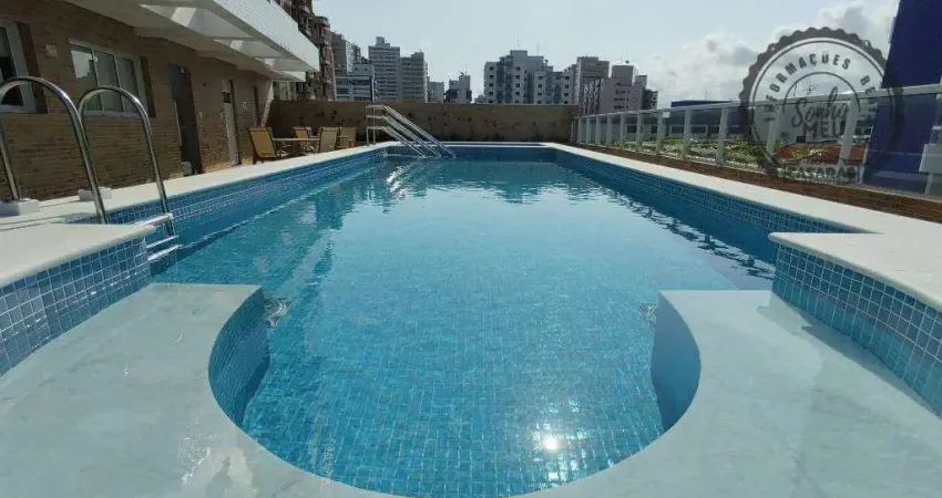 Apartamento com 2 quartos à venda na Rua Carlos Martiniano de Andrade Bitencourt, Aviação, Praia Grande