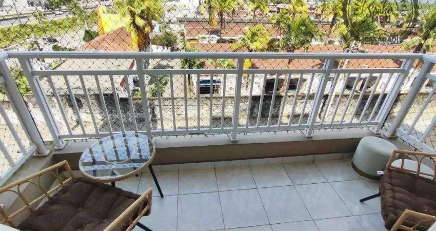 Apartamento com 2 quartos para alugar na Rua Caminho do Guaramar, Vila Antártica, Praia Grande