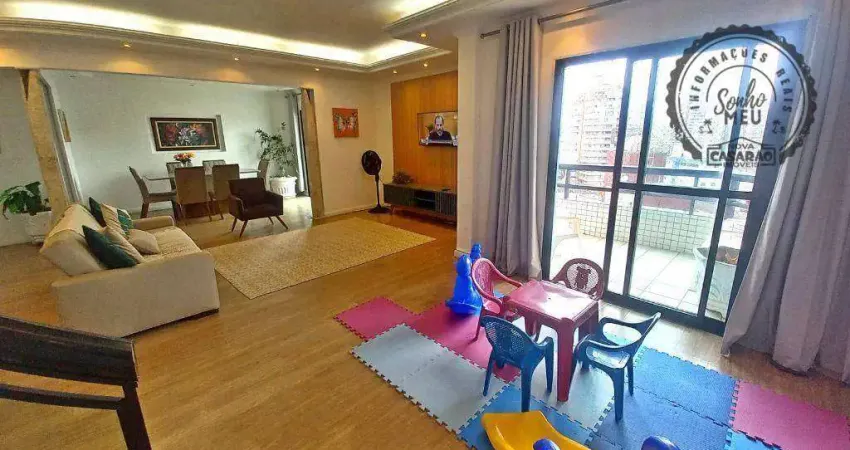 Apartamento com 3 quartos para alugar na Rua Gonzaga, Guilhermina, Praia Grande