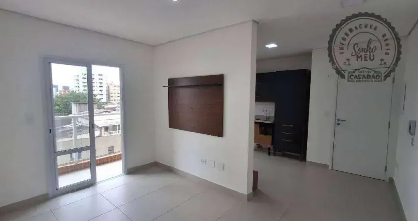 Apartamento com 1 quarto para alugar na Rua Marília, Boqueirão, Praia Grande