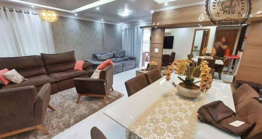 Apartamento com 3 quartos para alugar na Rua Copacabana, Guilhermina, Praia Grande