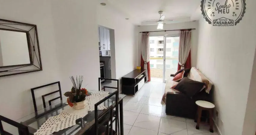 Apartamento com 1 dormitório à venda, 45 m² por r$ 320.000,00 - tupi - praia grande/sp