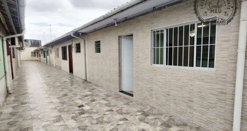 Casa com 1 dormitório à venda, 34 m² por r$ 230.000,00 - real - praia grande/sp