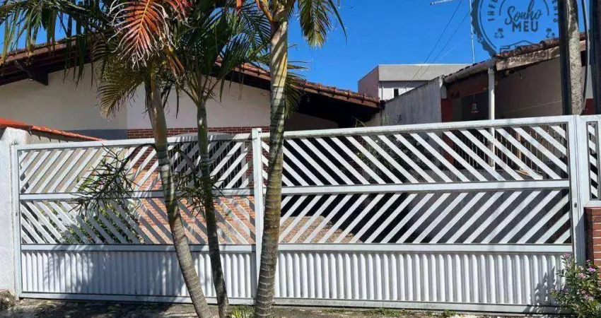 Casa com 2 dormitórios à venda, 67 m² por r$ 370.000,00 - balneário flórida - praia grande/sp