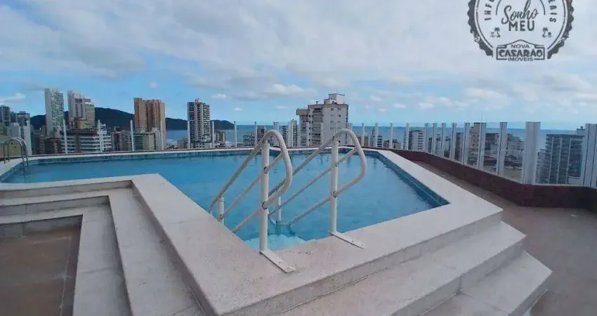 Apartamento com 1 quarto para alugar na Rua Itapoan, Guilhermina, Praia Grande