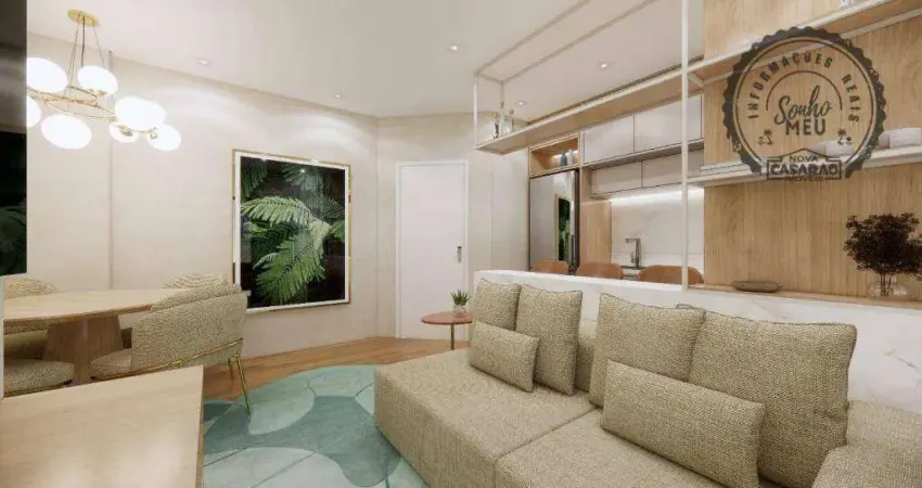 Apartamento com 2 quartos à venda na Rua General Humberto de Souza Mello, Canto do Forte, Praia Grande